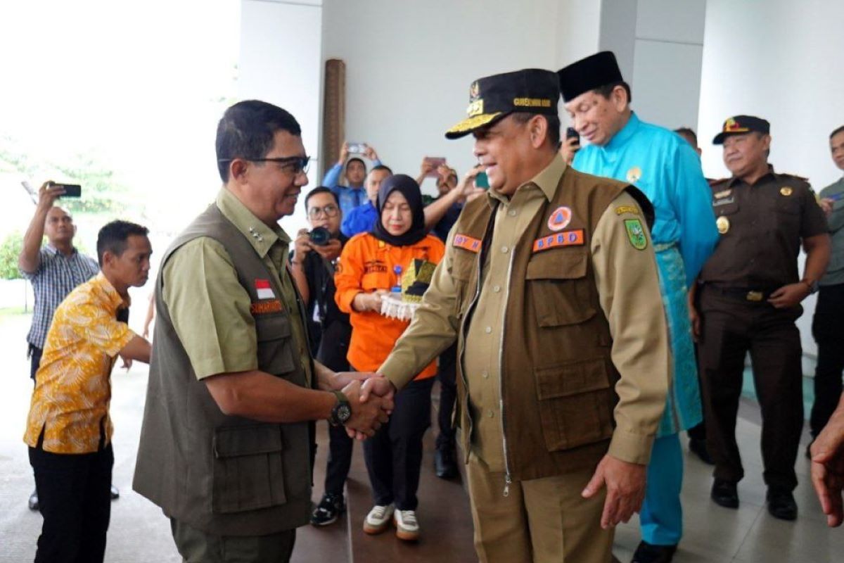 Kepala BNPB tinjau kondisi banjir di Riau
