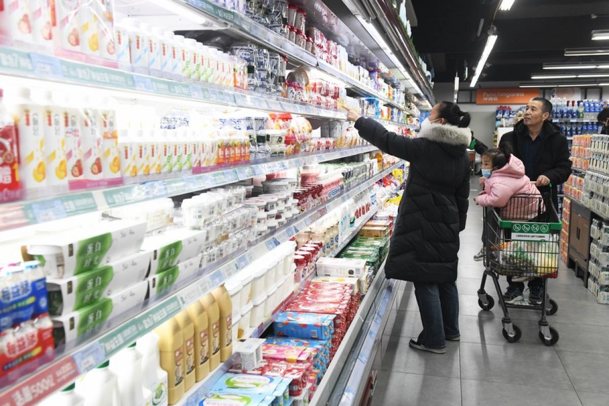 Penjualan retail China naik 7,2 persen pada 2023