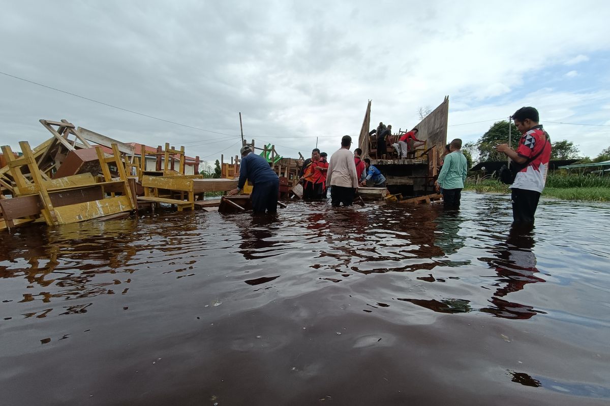 SDN 15 Bukit Batu Bengkalis terendam banjir, begini kondisinya