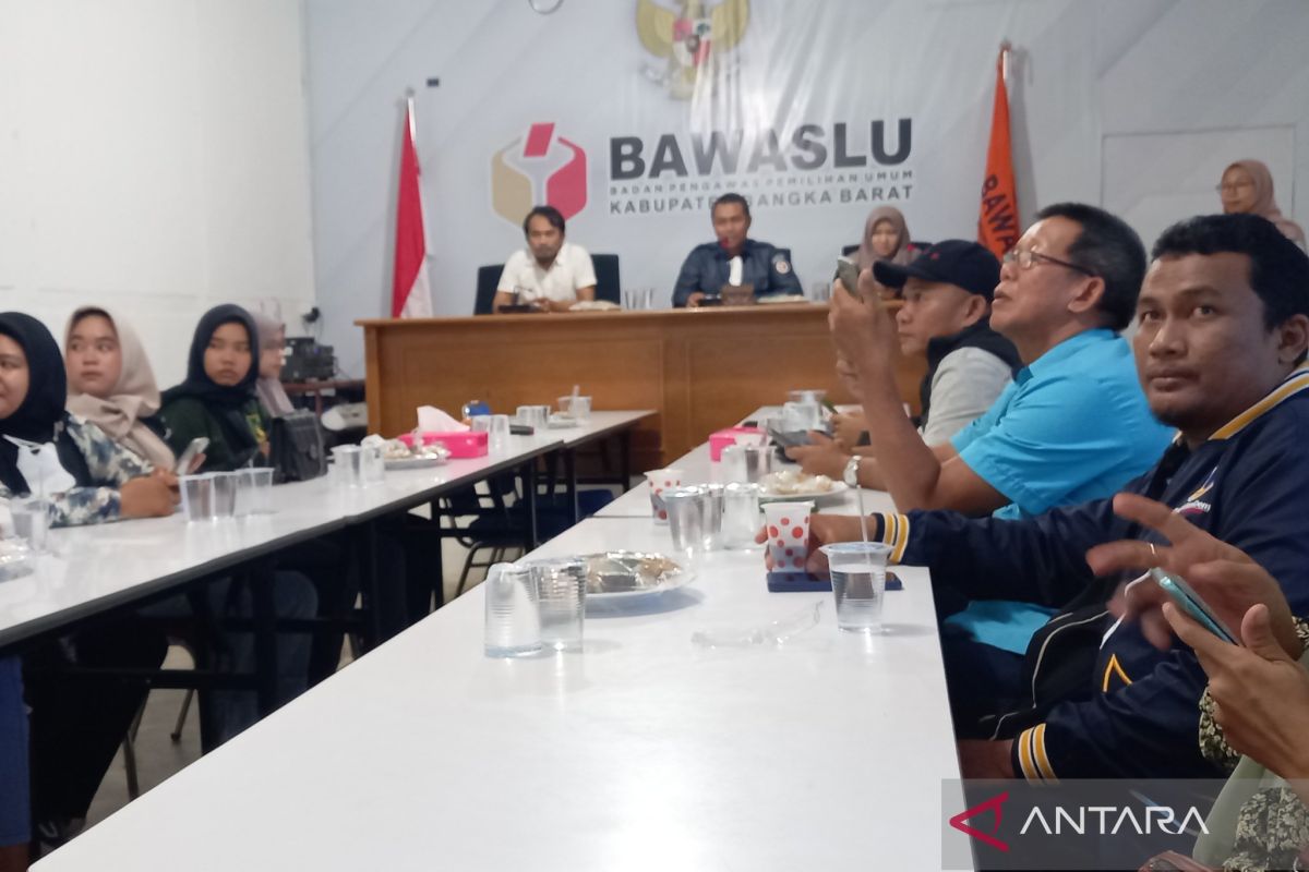 Bawaslu Bangka Barat terima 217 STTP kampanye Pemilu 2024