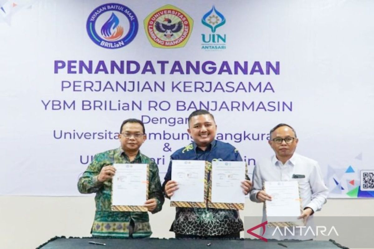 ULM-BRI kerja sama gulirkan beasiswa dan pembinaan mahasiswa