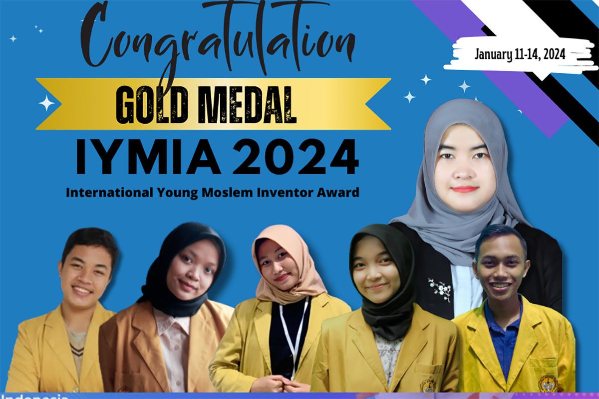 Mahasiswa Unsoed raih medali emas di kompetisi internasional IYMIA 2024