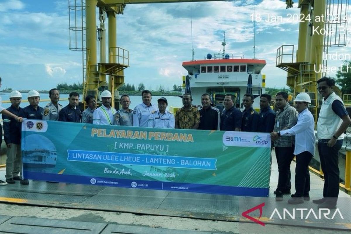 KMP Papuyu mulai layani penyeberangan perintis Pulo Aceh ke Sabang, cek tarifnya disini