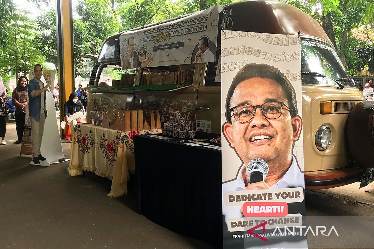 Penggemar Korean Wave kirim "coffee truck" Anies untuk senang-senang