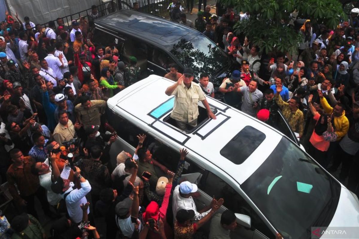 Kampanye hari ke-53, Prabowo di Jakarta dan Gibran di Solo