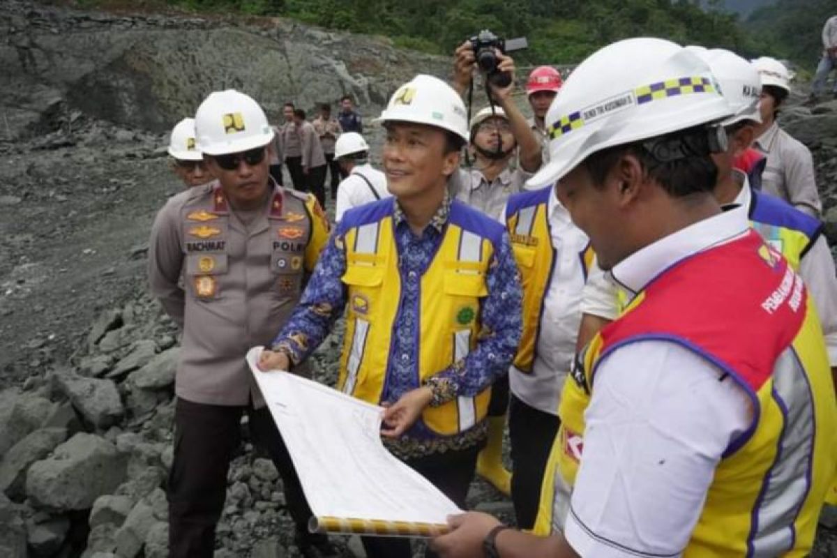 Gubernur Sulbar: Progres pembangunan bendungan Budong Budong capai 30 persen