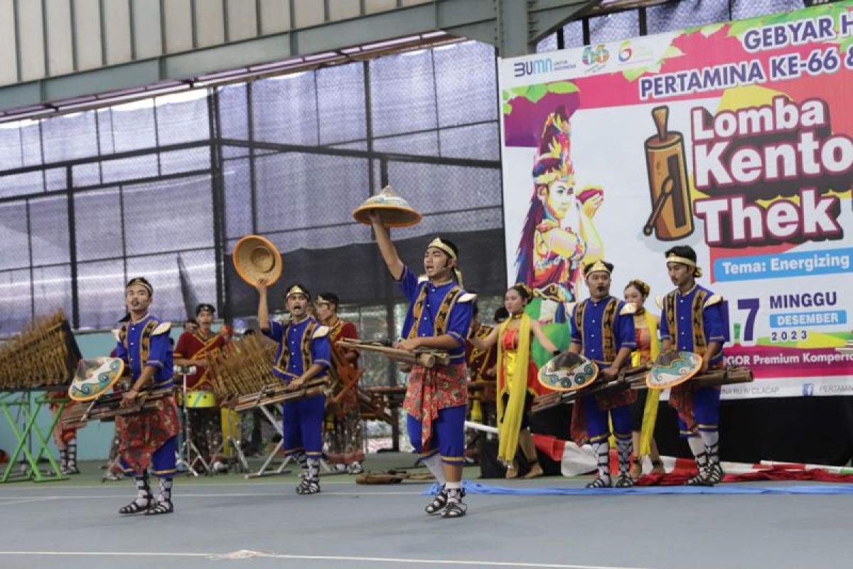 Kilang Cilacap gelar Lomba Kentongan Tek-Tek HUT Ke-66 Pertamina