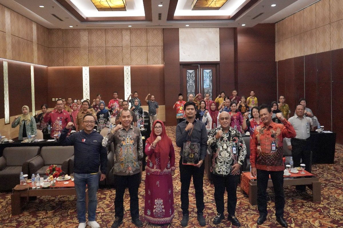 Bank Kalteng bersama BKAD se-Kalimantan Tengah samakan persepsi penyusunan laporan tahunan