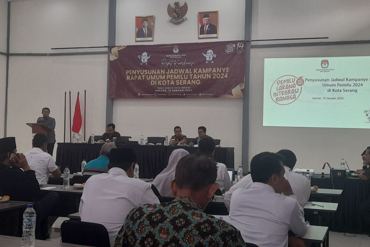 KPU Kota Serang tetapkan lokasi kampanye terbuka lewat sistem blok