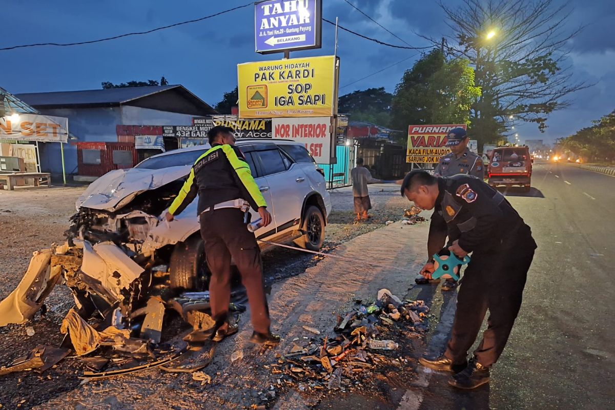 Polres Banjarbaru selidiki pengemudi mobil di bawah umur tewaskan dua orang