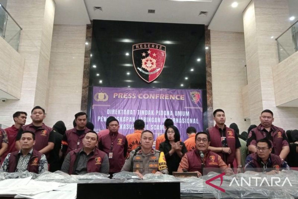 Kejahatan "love scaming" jaringan internasional dibongkar Polri