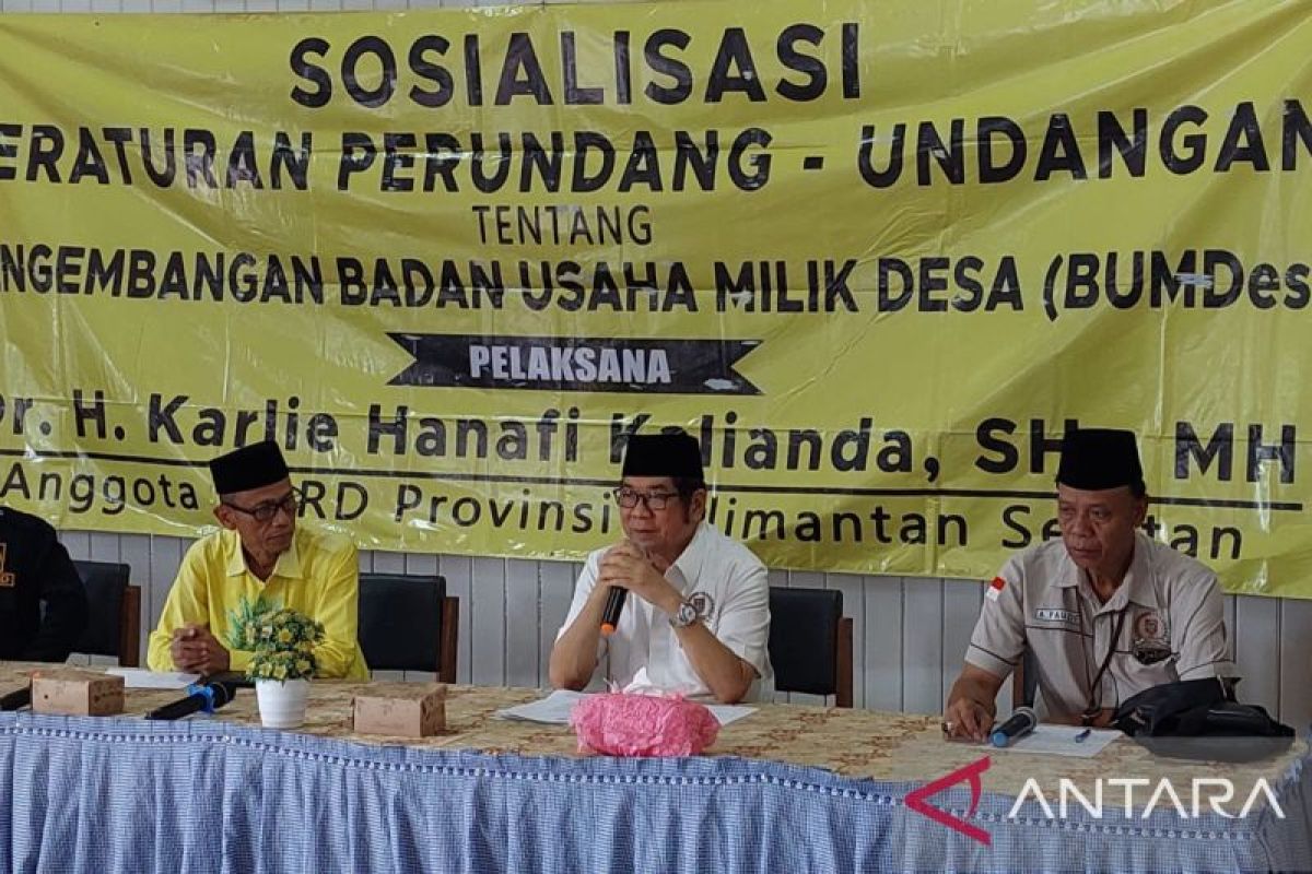 DPRD Kalsel: BUMDes berperan majukan potensi lokal