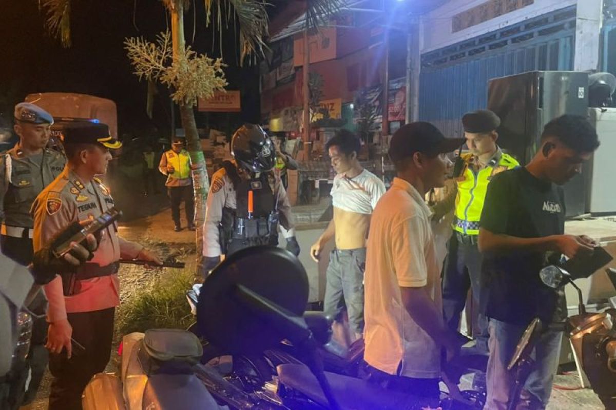 Polres Badung temukan narkoba dan motor bodong saat razia premanisme