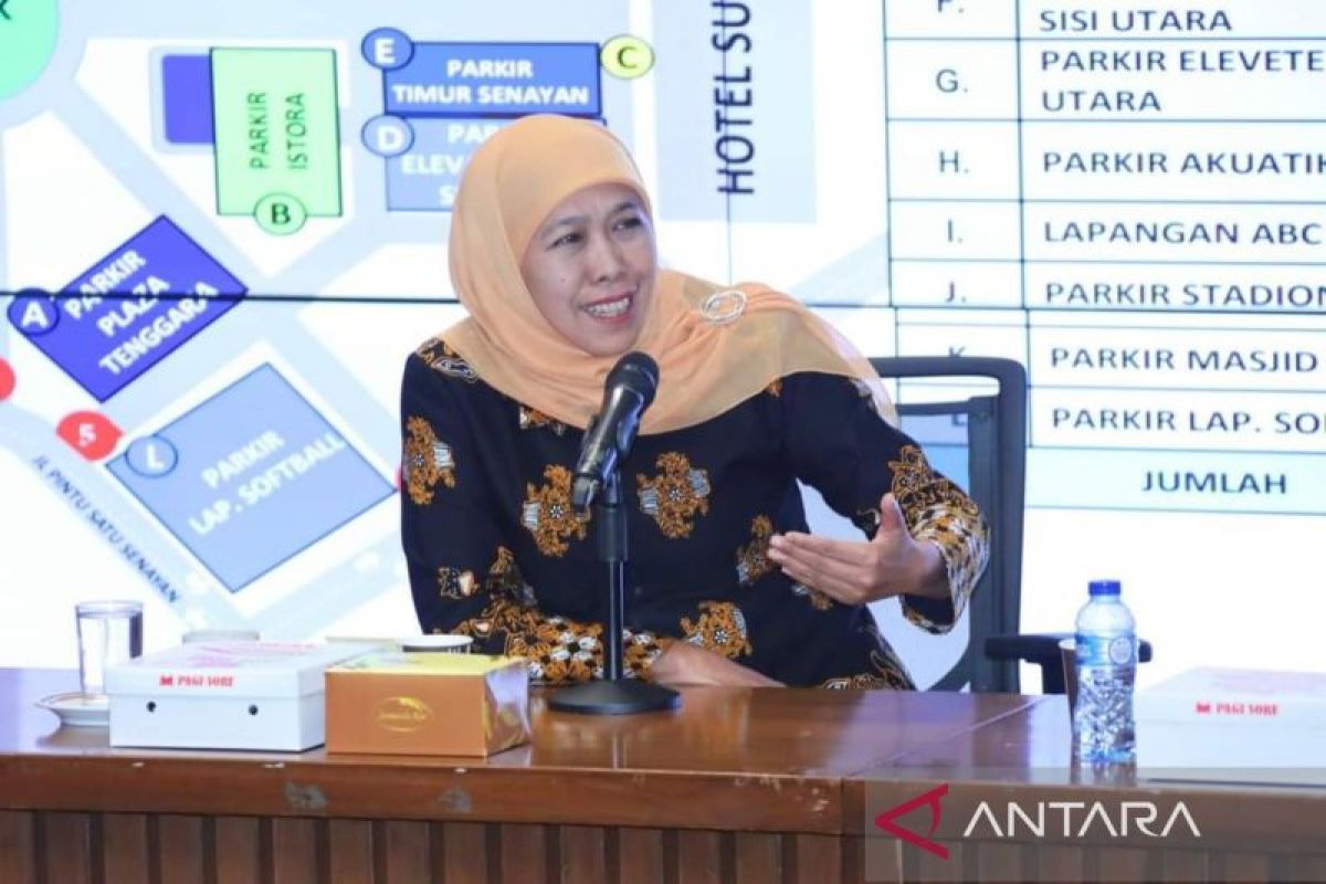 Khofifah minta maaf Harlah Muslimat NU sebabkan macet sekitar Gelora Bung Karno