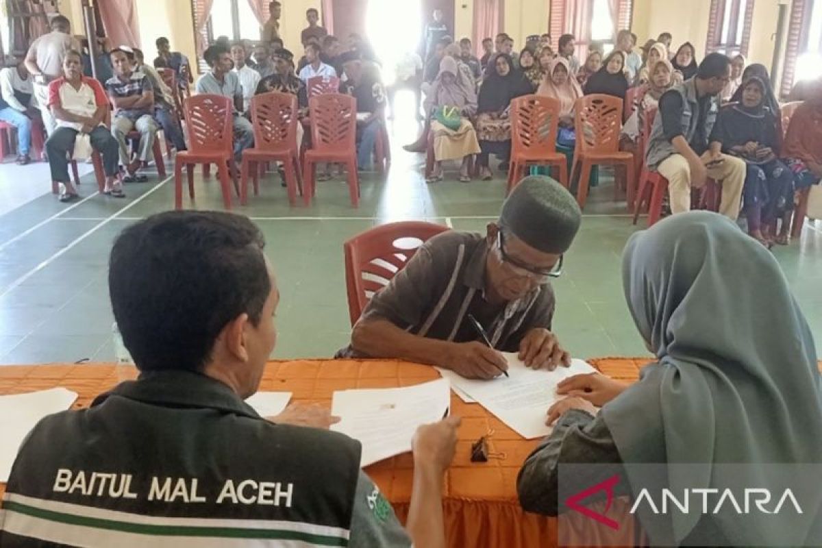 Baitul Mal salurkan Rp84,3 miliar zakat bagi 37 ribu warga Aceh