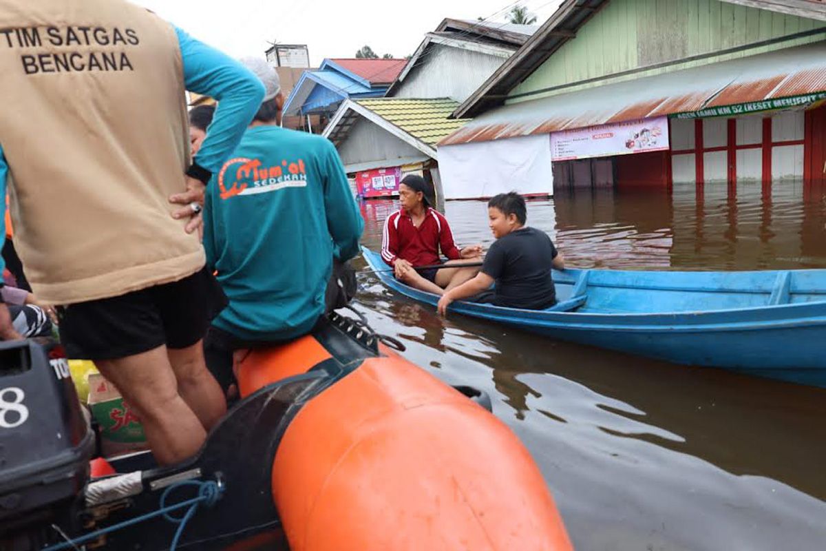 Barito Utara tetapkan status tanggap darurat bencana banjir