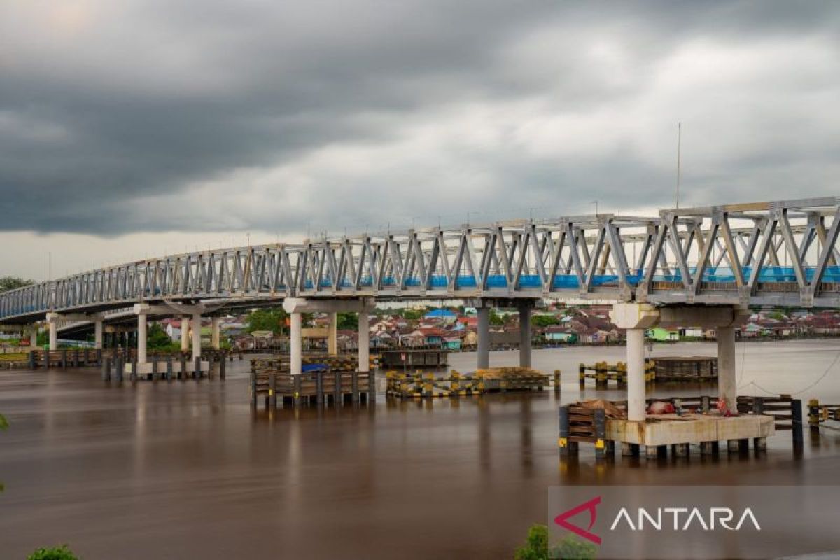 Pembangunan duplikasi Jembatan Kapuas I di Pontianak sudah 99,8 persen