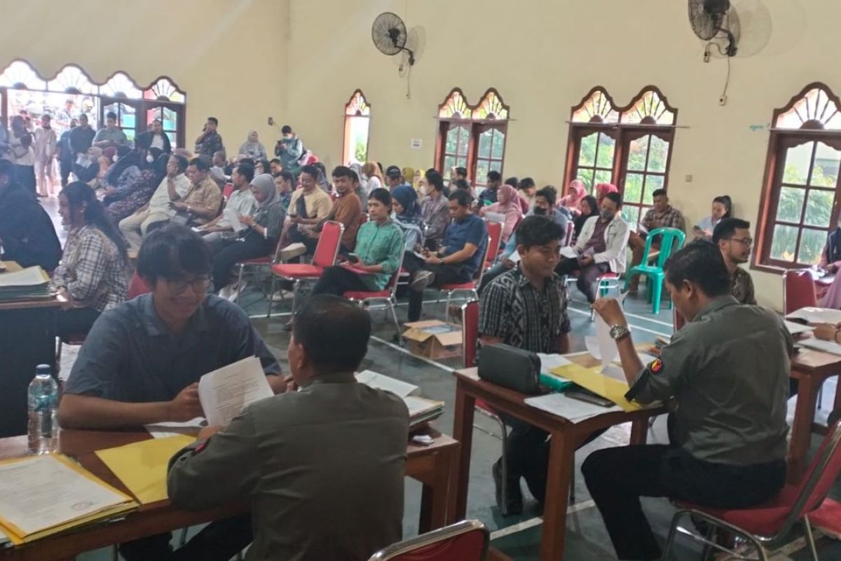 Bawaslu Kota Semarang mengumumkan 4.646 calon pengawas TPS terpilih