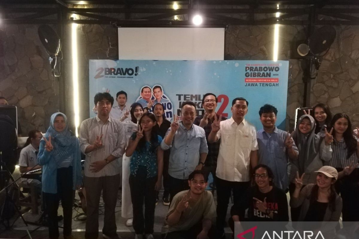 TKD Prabowo-Gibran sasar 53 persen generasi muda Jateng