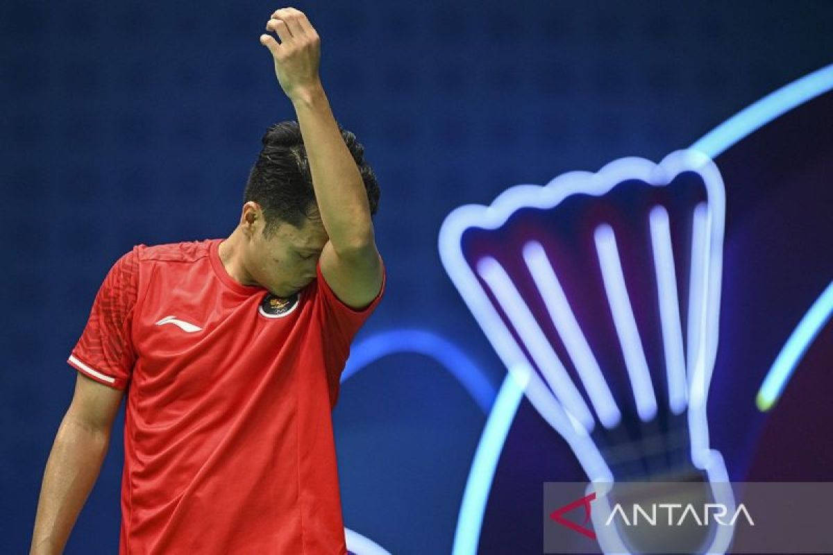 Ginting gagal ke semifinal India Open setelah takluk dari Cheuk Yiu