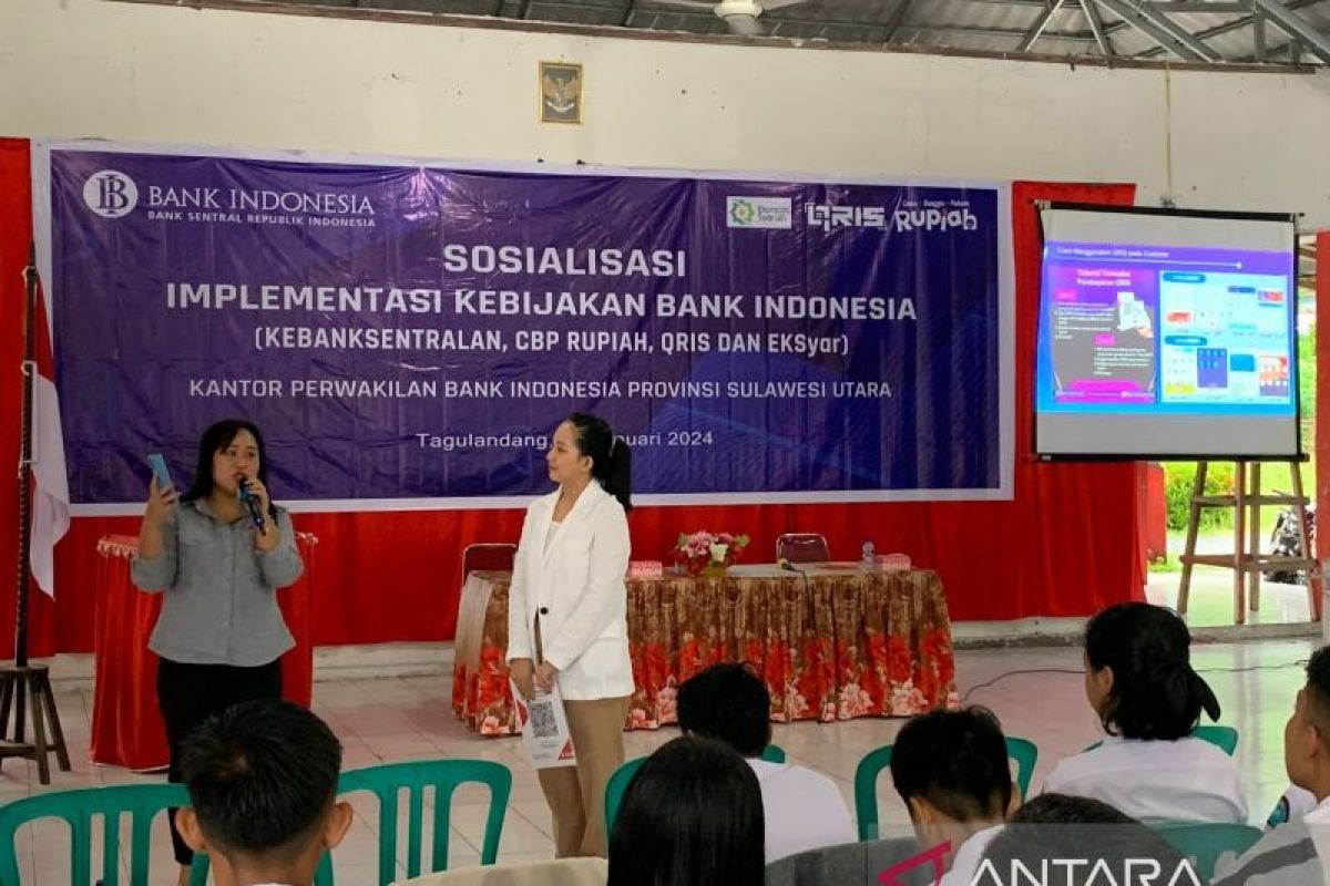 Bank Indonesia sosialisasi CBP Rupiah di kepulauan di Sulut