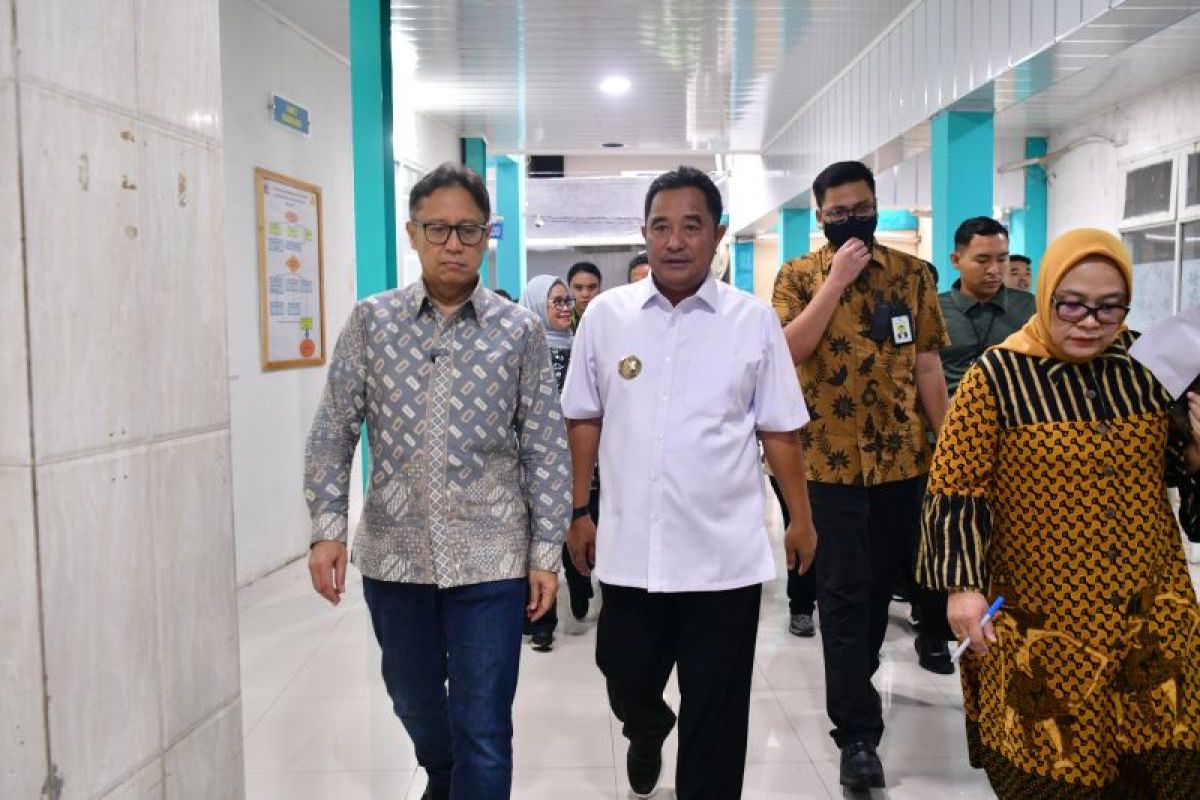 Menkes kunjungi tiga rumah sakit Makassar pastikan layanan berkualitas