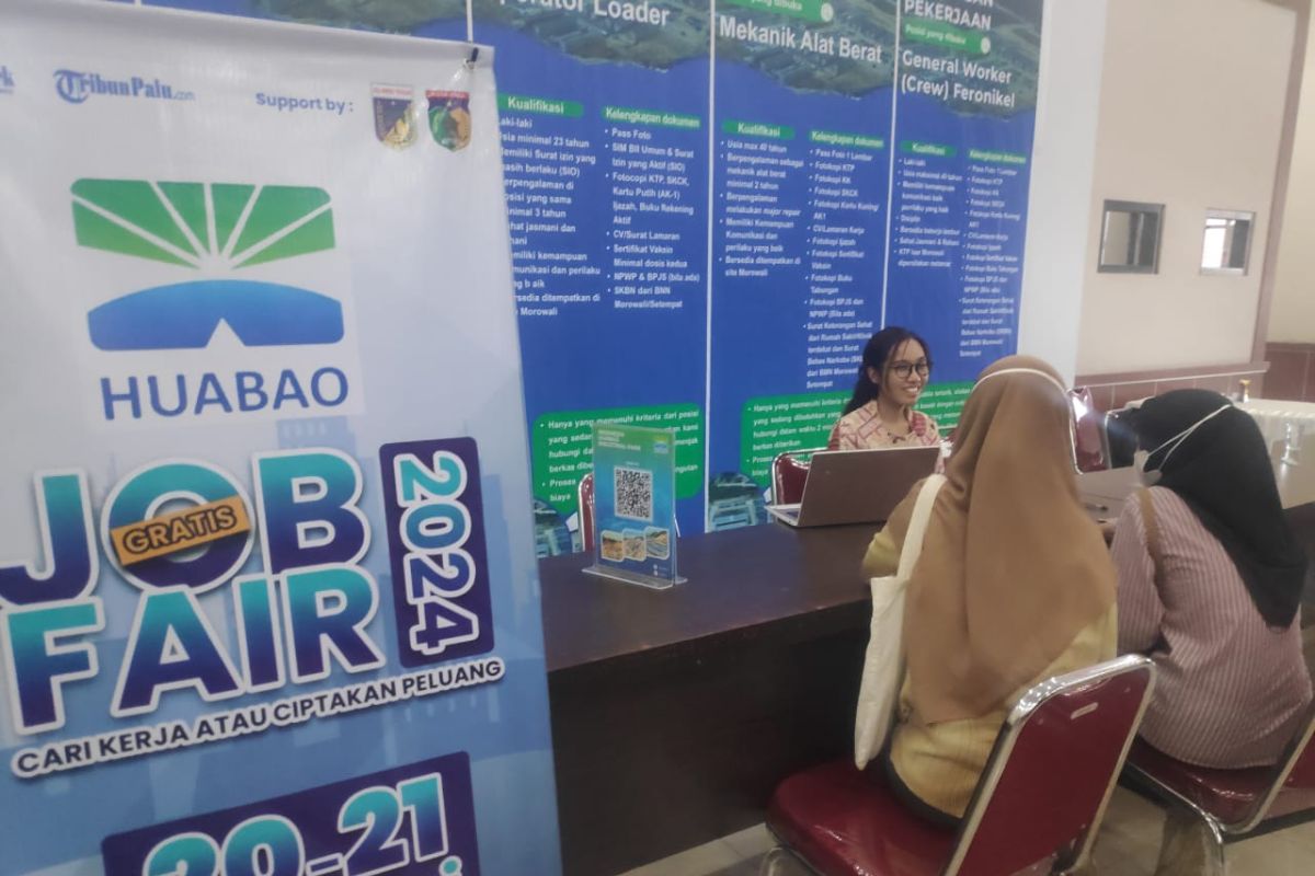 Huabao tawarkan ribuan lowongan kerja sasar pelamar di Palu