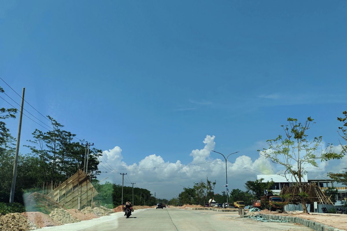 Pengerjaan 14 ruas jalan di Lampung sebagian besar telah selesai
