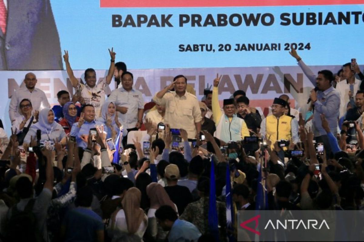 Kampanye di Banjarbaru, Prabowo nyatakan budaya adat harus dilindungi