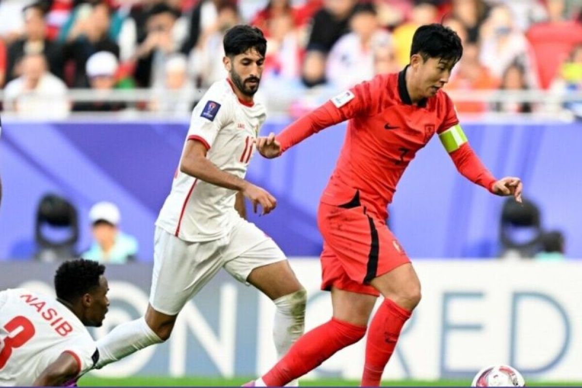 Piala Asia 2023 - Laga sengit Korea Selatan vs Yordania berakhir seri 2-2