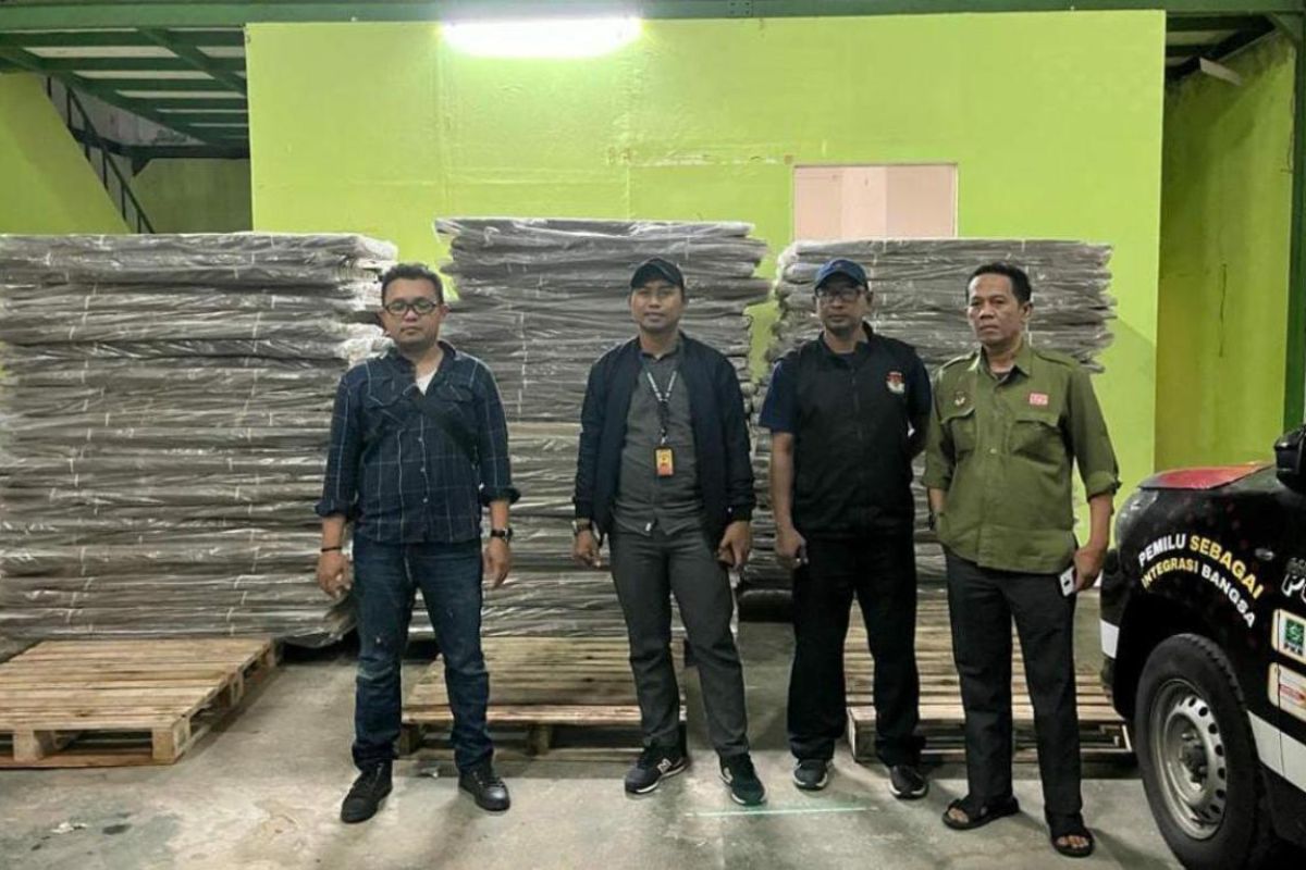 Bilik Suara telah didistribusikan ke 11 kecamatan di Kota Depok