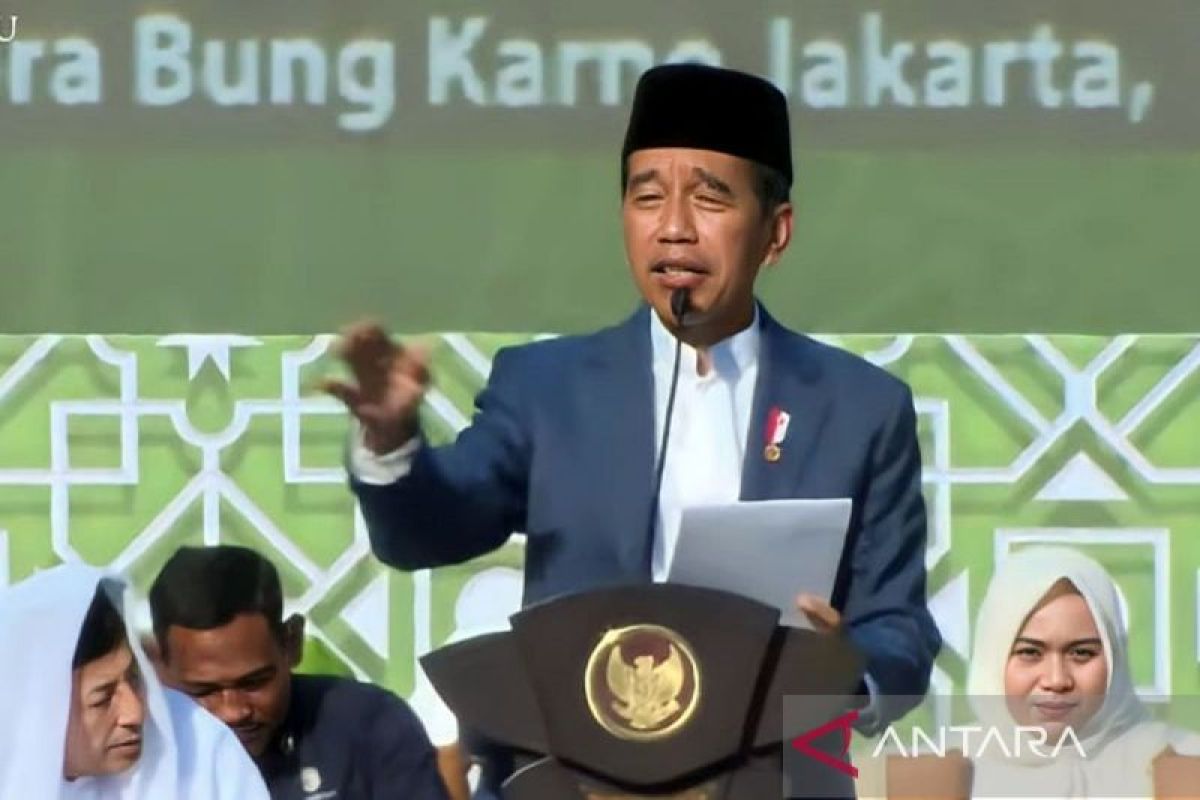 Presiden Jokowi akui Timnas Indonesia main bagus saat kalahkan Vietnam