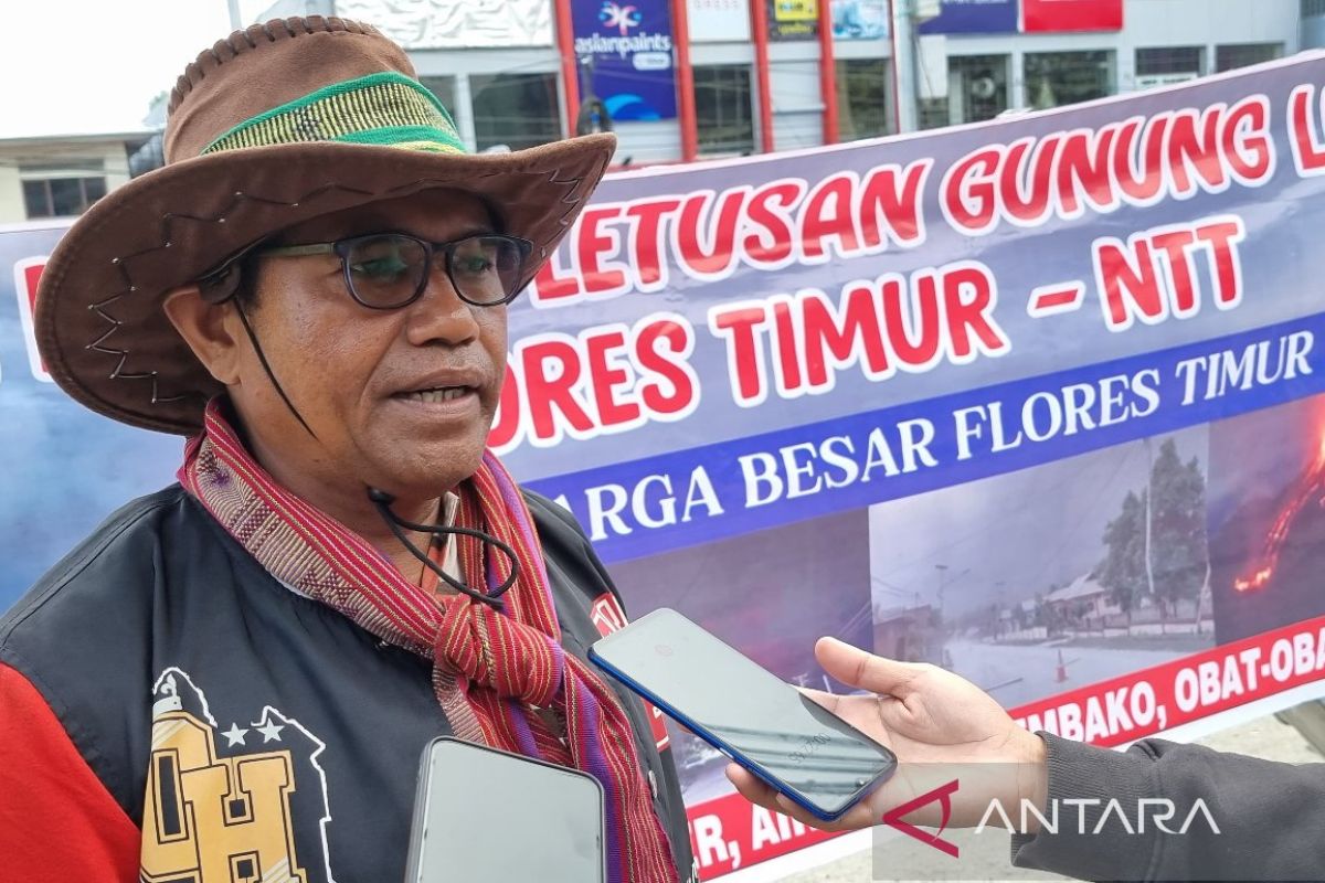 Keluarga Flotim Manokwari galang dana bagi korban erupsi Lewotobi