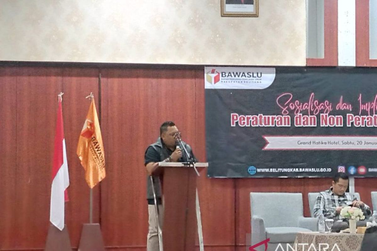 Bawaslu Belitung minta media berimbang siarkan iklan kampanye Pemilu 2024