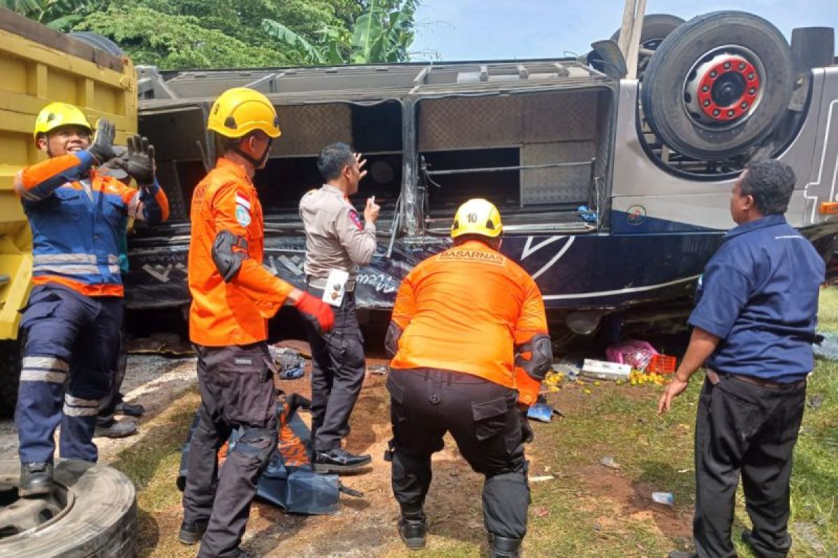 Jasa Raharja jamin korban kecelakaan bus PO Shantika di Tol Pemalang