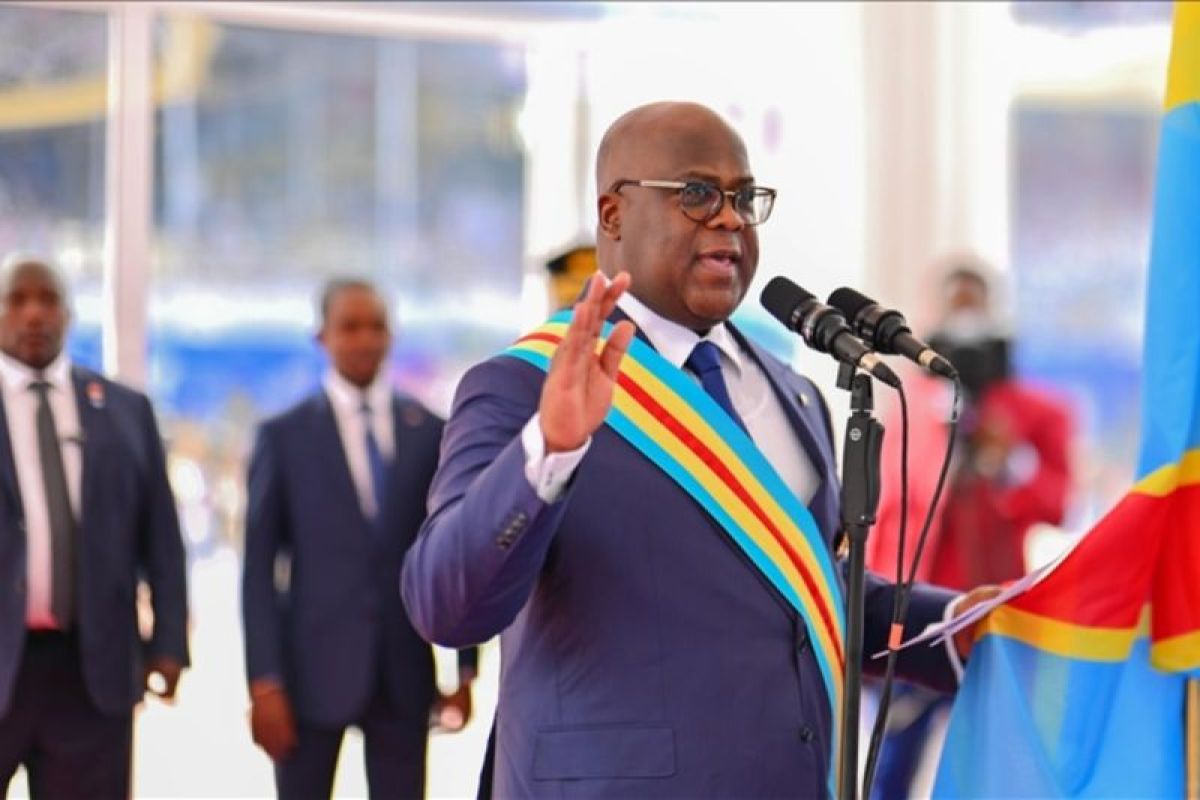 Felix Tshisekedi kembali dilantik menjadi Presiden Kongo untuk lima tahun kedua