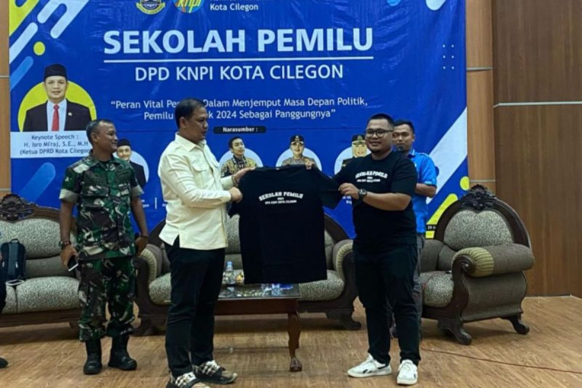 Dorong pemuda melek politik, KNPI Kota Cilegon gelar Sekolah Pemilu