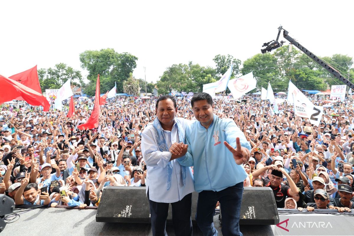 Charta Politika sebut elektabilitas Prabowo-Gibran capai 42,2 persen