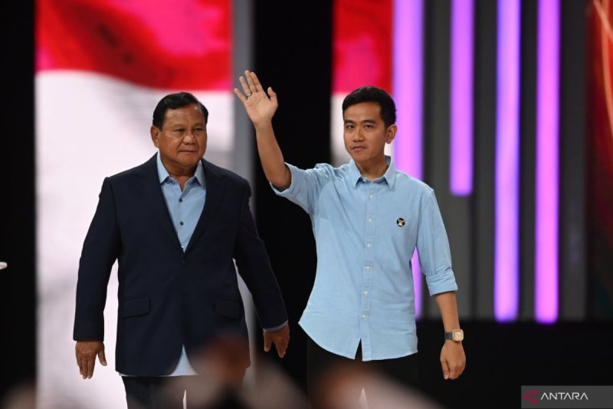 Prabowo puji Gibran di debat Pilpres 2024