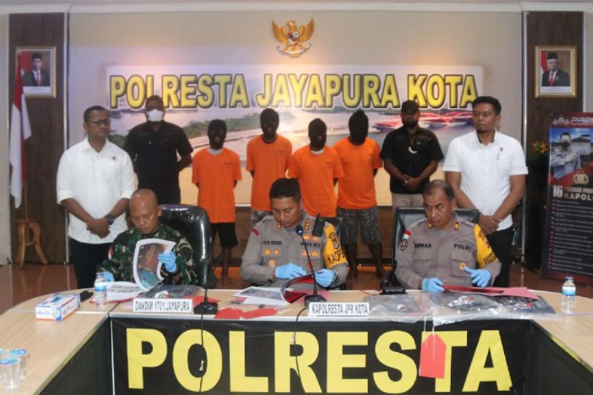 Polresta Jayapura: Pelaku pembakaran ruko dan faskes Korem 172 ditangkap
