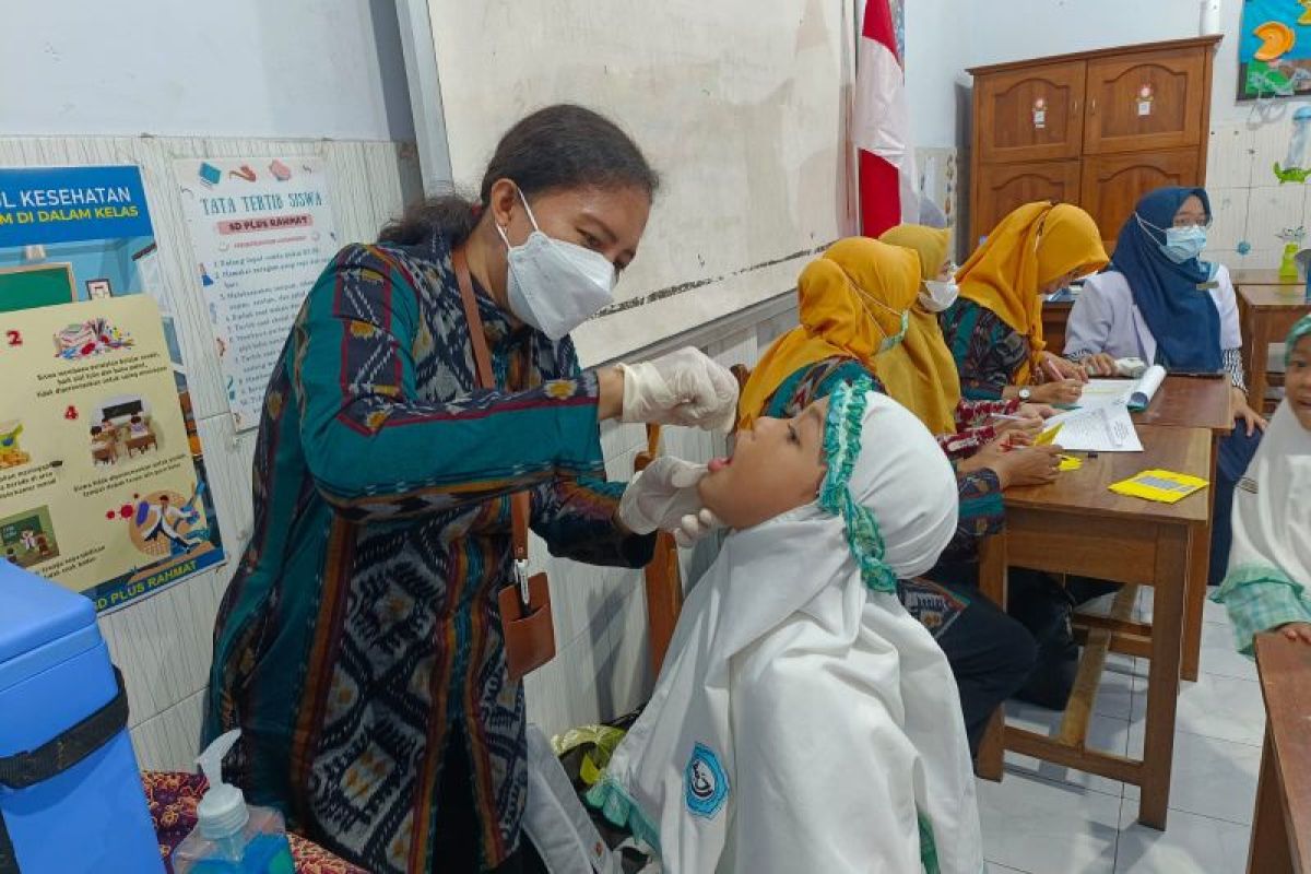 Dinkes Kediri: Capaian Sub PIN Polio Kota Kediri 95,50 persen