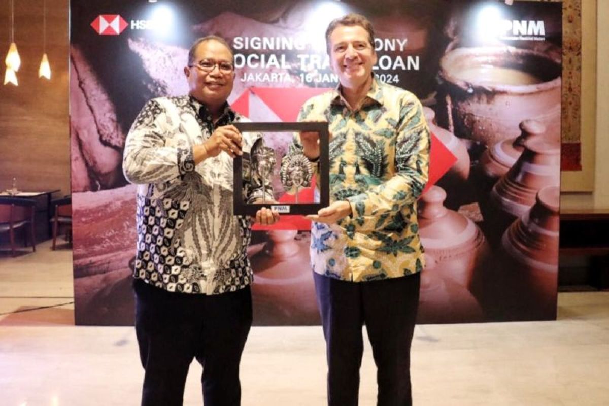 Genjot Ekonomi Kerakyatan, PNM Lakukan Sinergi Social Loan Dengan HSBC