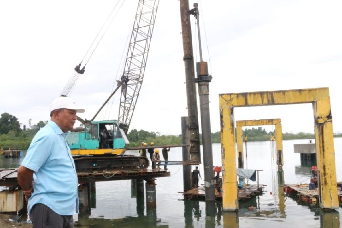 Tinjau pembangunan pelabuhan, ini harapan anggota Komisi V DPR RI