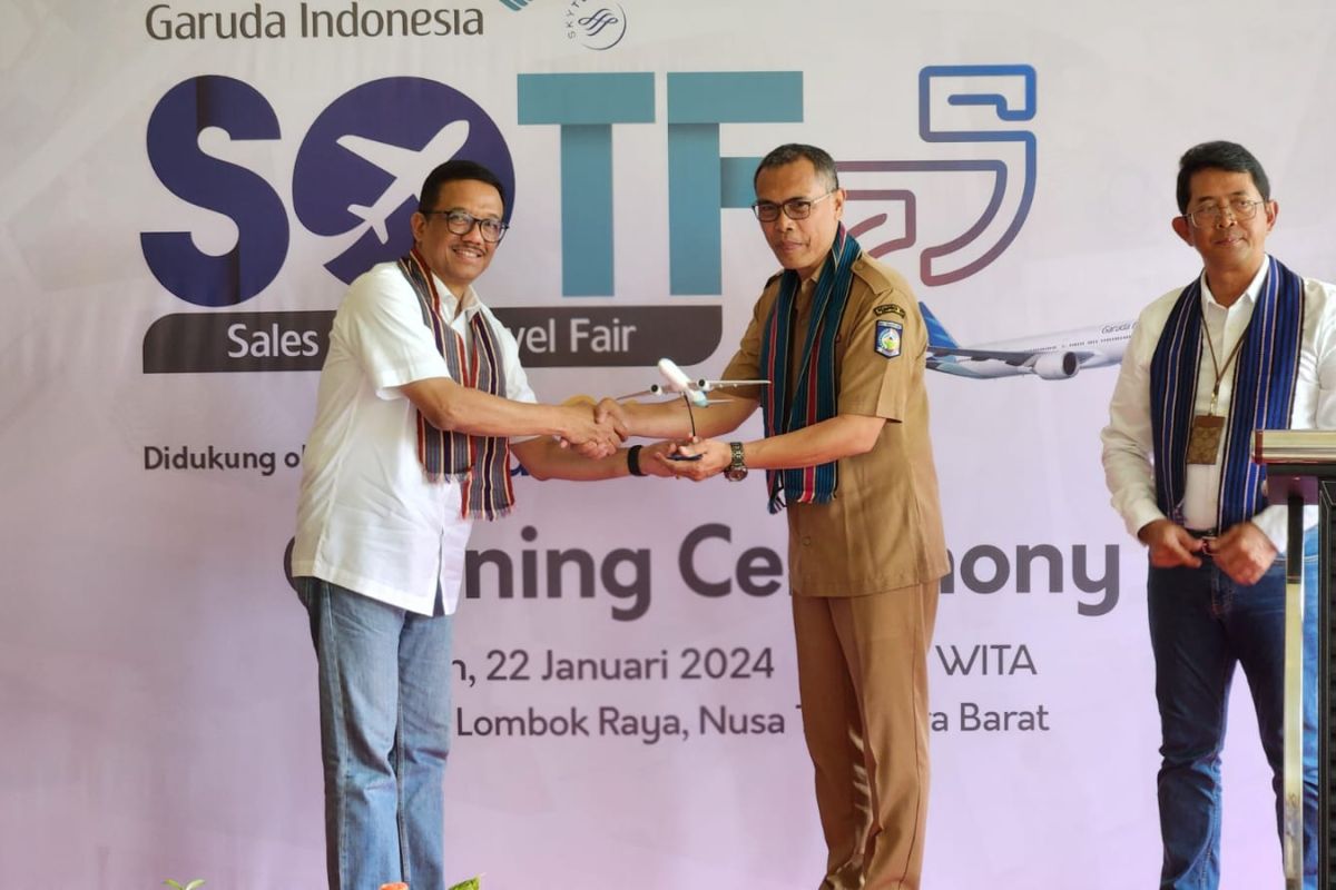 Pemprov NTB Optimis SOTF Garuda Indonesia Pengaruhi Kunjungan Wisatawan