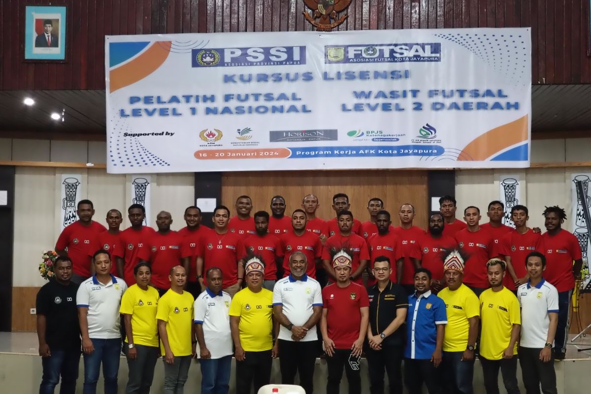 Asosiasi Futsal Jayapura sebut kursus pelatih menjawab kebutuhan