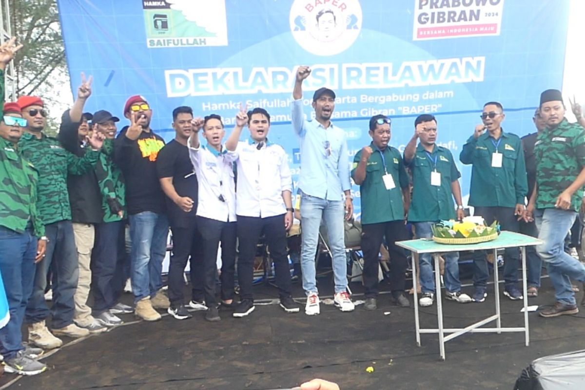 Delapan laskar PPP gabung Baper dukung pemenangan Prabowo-Gibran