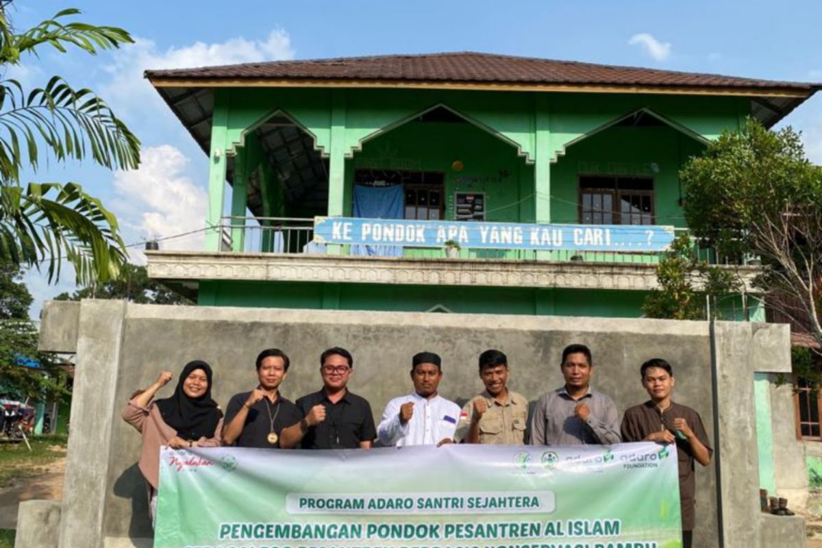 YABN - Self Learning Institute lakukan program konservasi bambu di Ponpes Al Islam