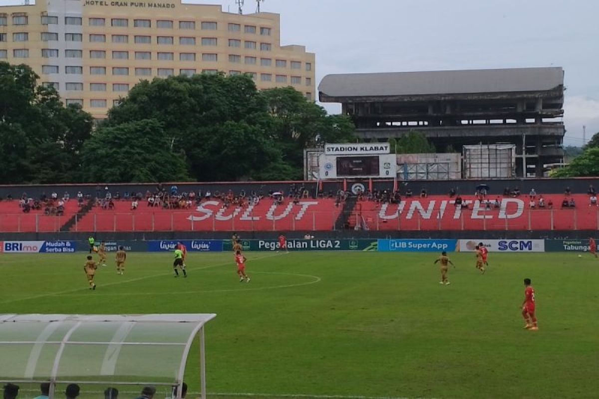 Sulut United tundukkan Persiba Balikpapan dengan skor 1-0