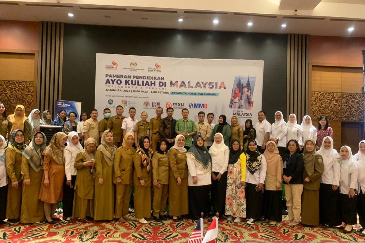 Kedubes Malaysia gelar pameran kuliah di Malaysia 2024 di Palembang