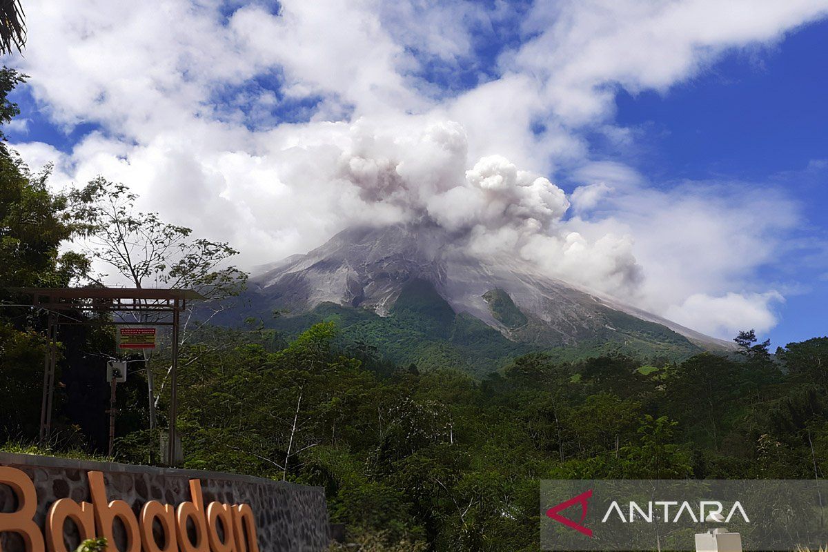 BPPTKG: Gunung Merapi alami letusan dengan tinggi kolom tidak teramati